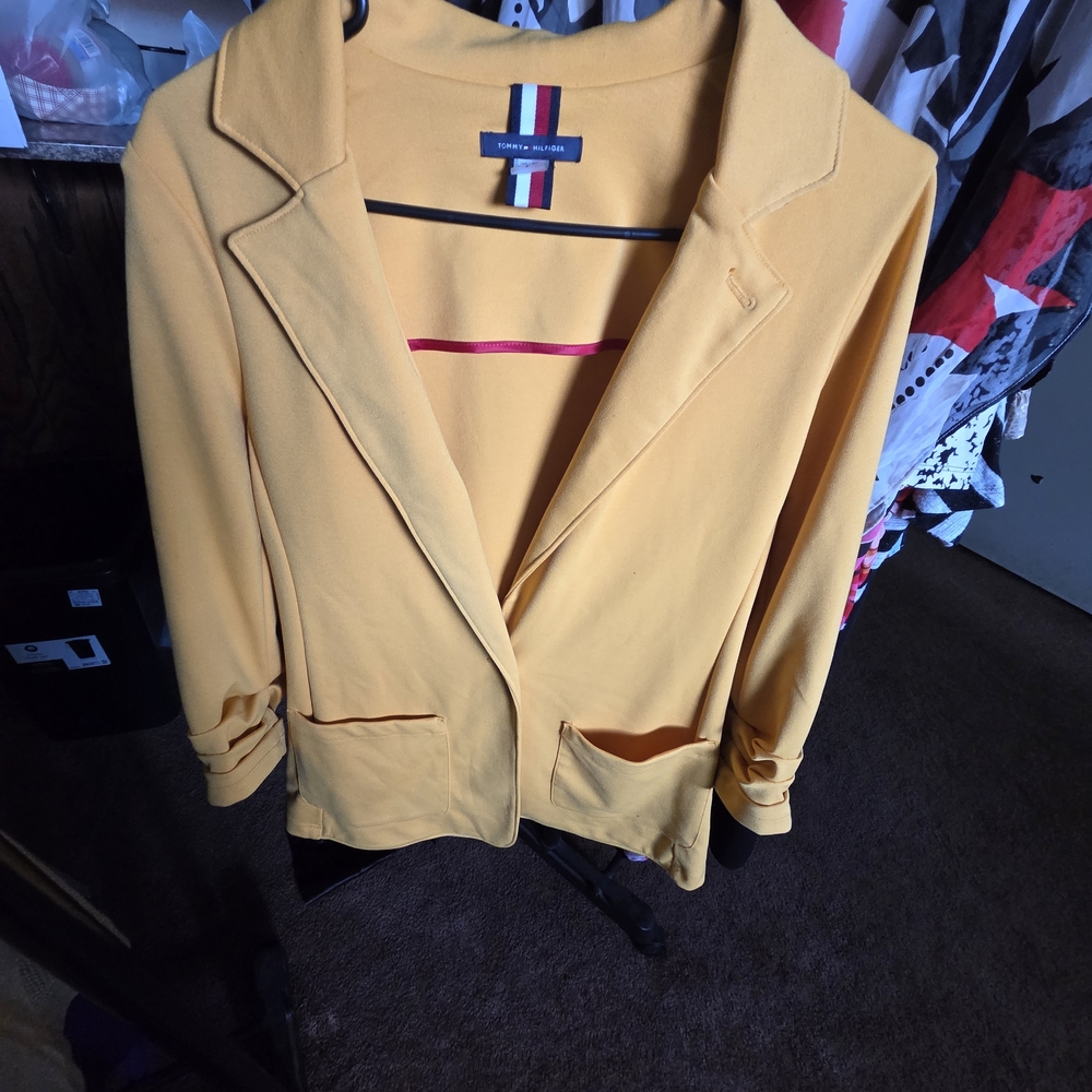 Tommy Hilfiger Mustard Blazer